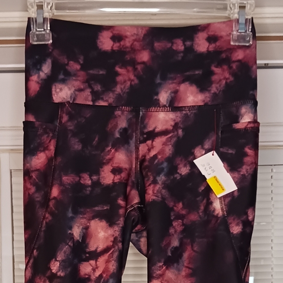 Old Navy Purple/Black Leggings Size Small - Picture 3 of 4